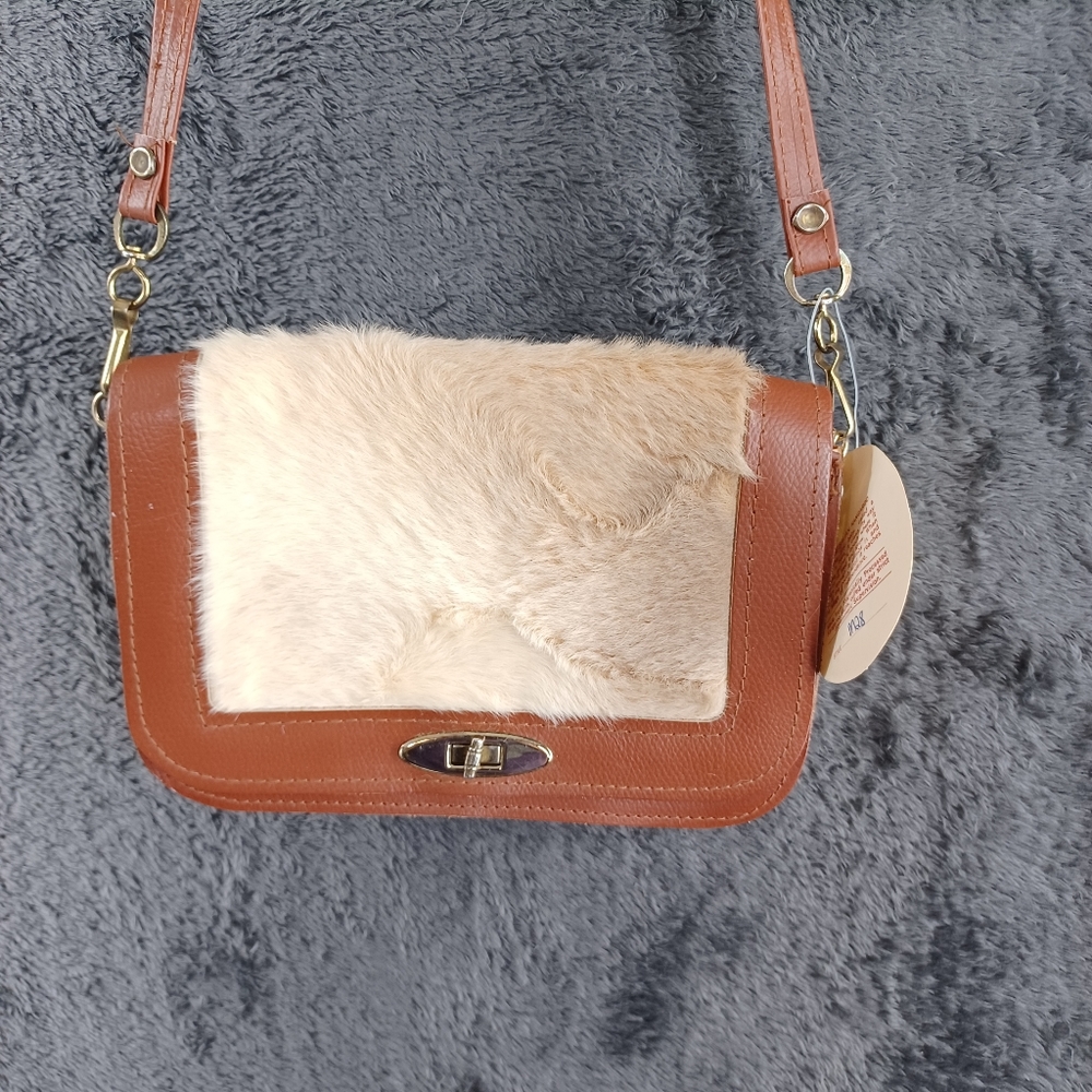 Vintage The LiSpeer Trading Kangaroo Hide Purse Sydney Australia